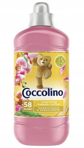 

Coccolino, Płyn do płukania, Różowo/złoty, 1,45l