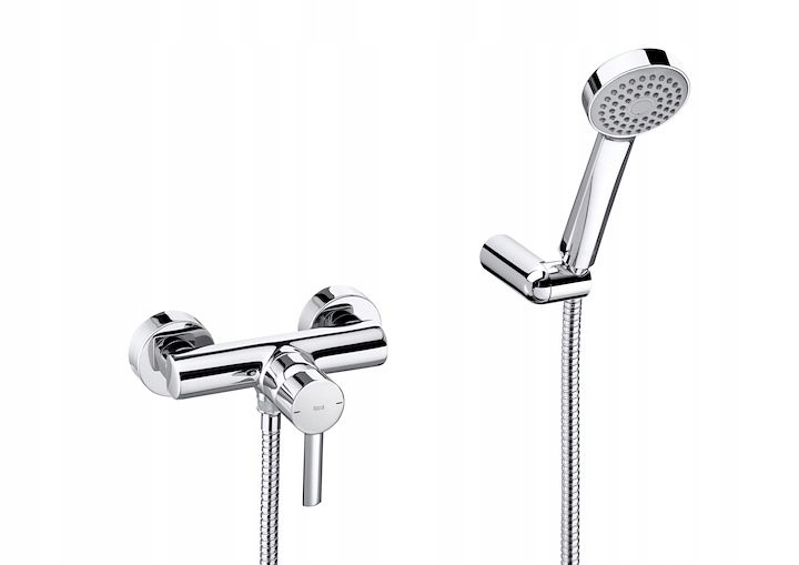 Roca nástenná sprchová batéria Targa s sprchovým setom A5A2060C