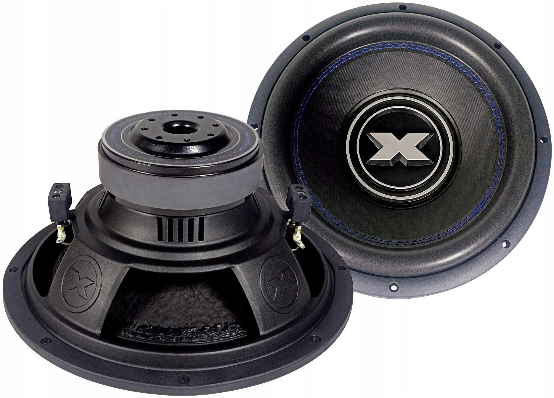 Excursion SX.v2-12D4 Subwoofer do auta 30 cm 12 palců 400 W Street Blue