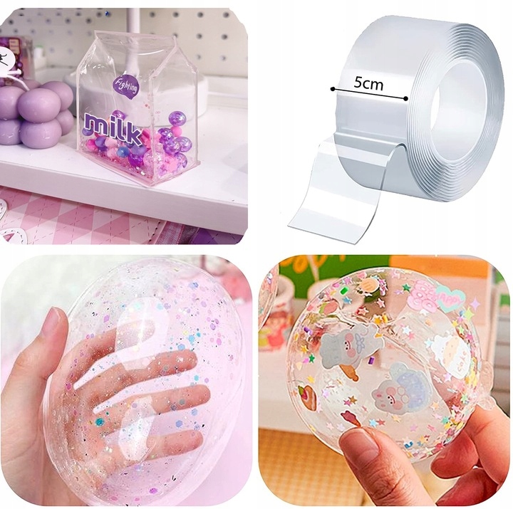 Nano Tape Bubble Kit Gifts Taśma dwustronna Heavy EAN (GTIN) 4016221745763