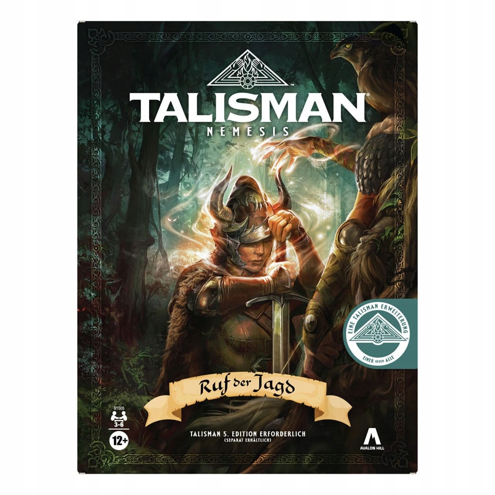 Talisman: Nemesis Board Game Expansion Ruf der Jagd *Německá verze*