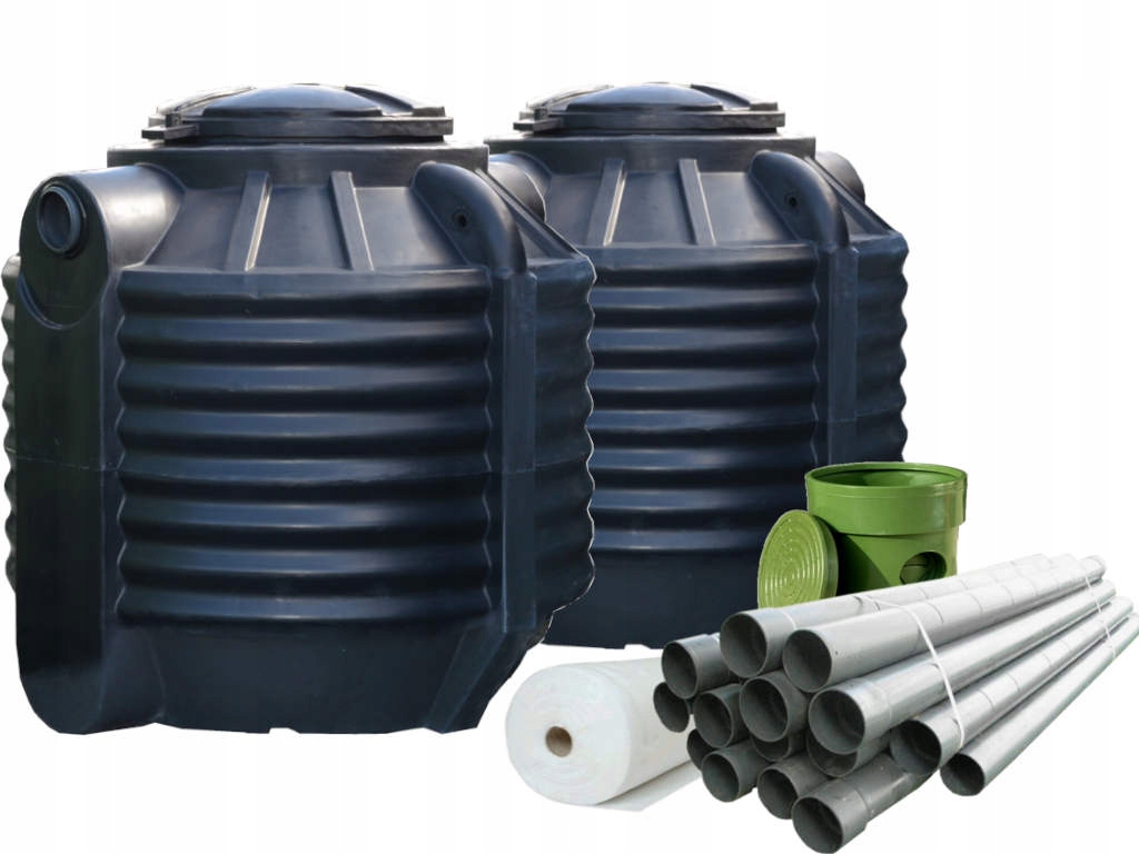 Oczyszczalnia dwuzbiornikowa 2500 l. dla 3-5 os.TR