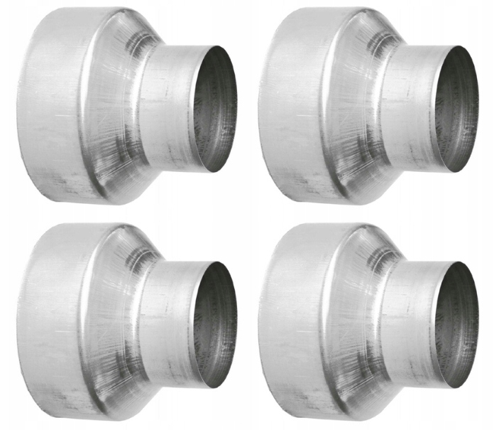 Redukce lisovaná pozinkovaná fi 315/200 mm pro ventilaci Set 4 Kusů