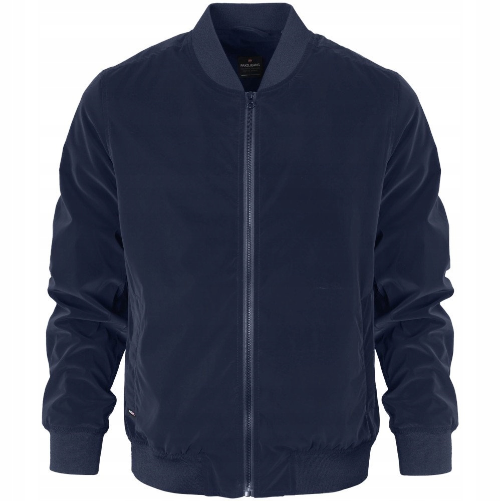 Lehká přechodová bunda Bomber Pako Jeans modrá M