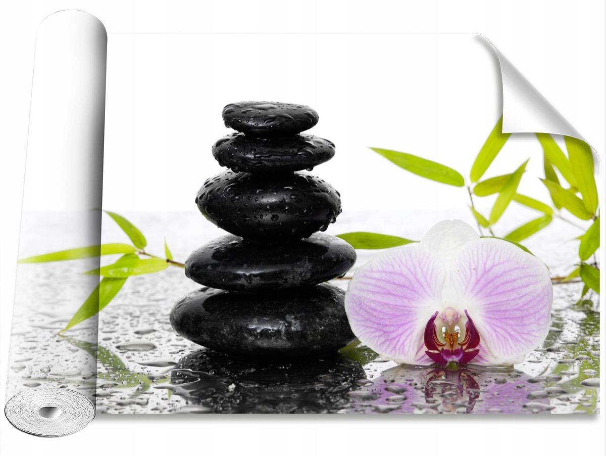 

Tapeta Samoprzylepna Kamienie i Orchidea 312x219