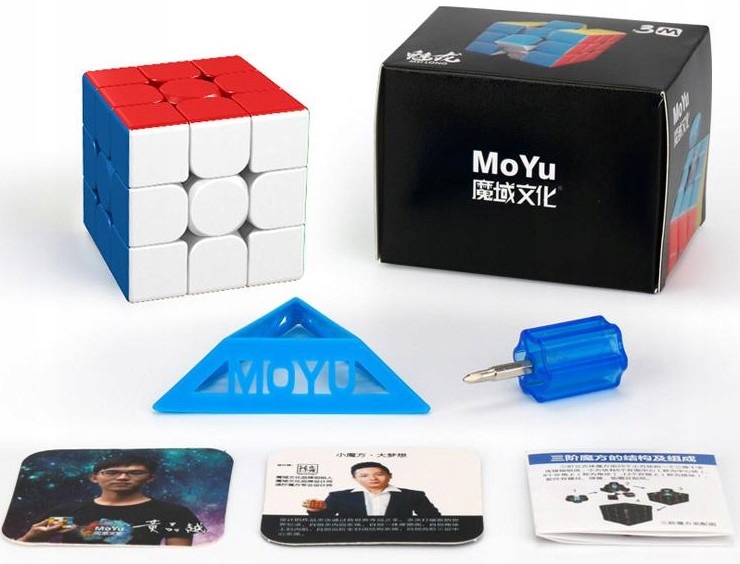 

Kostka MoYu 3M 3x3x3 do układania 50% ścinania