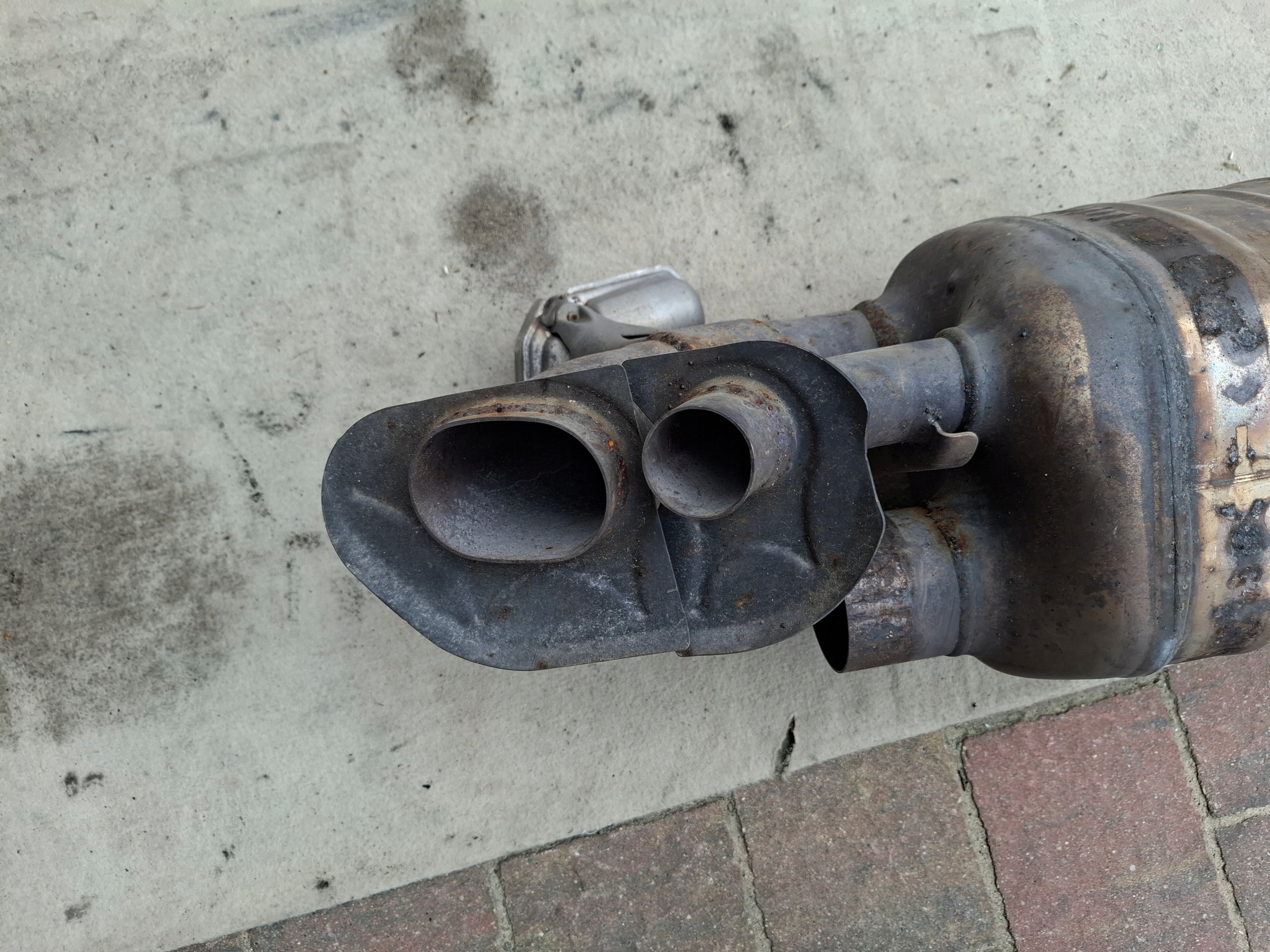 PORSCHE 911 992 muffler, exhaust 992251053A