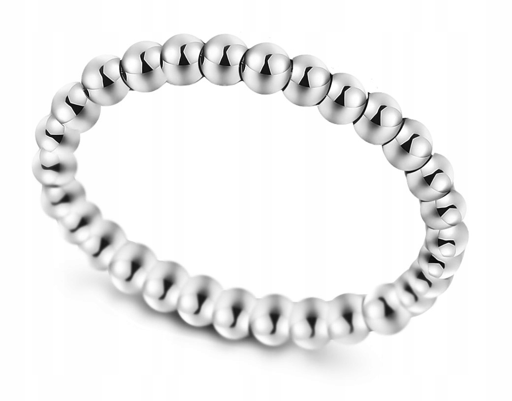 

Obrączka Z Kuleczek Kulek Kulkowa Kuleczki 925