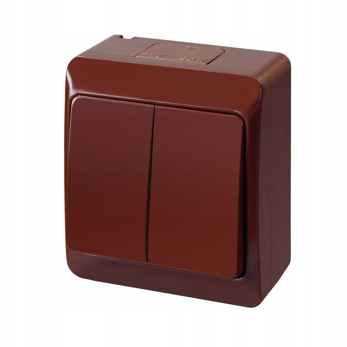 

Hermes Łącznik świecznikowy IP44 brązowy 0332-06