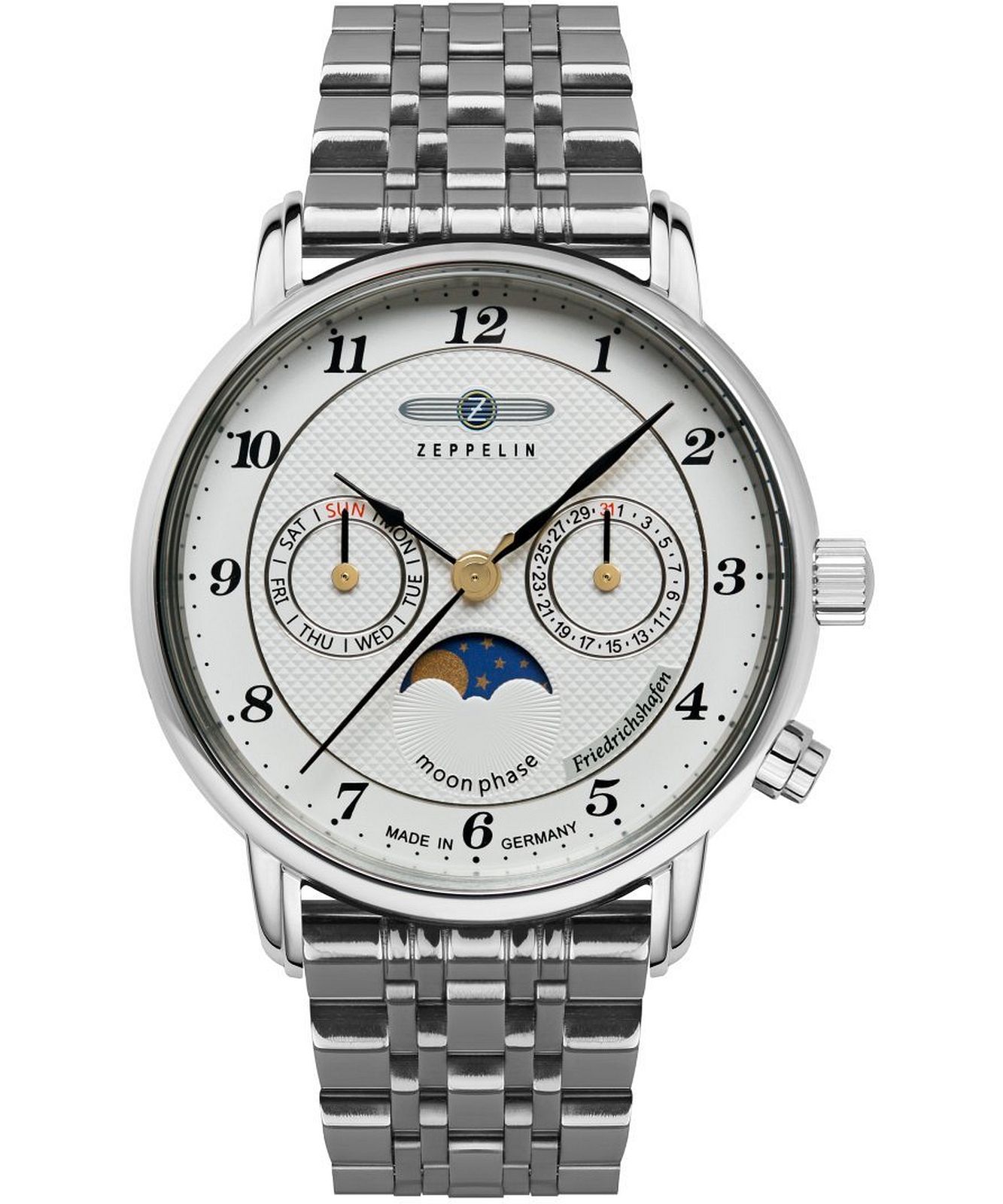 Dámské hodinky Zeppelin Friedrichshafen Moonphase