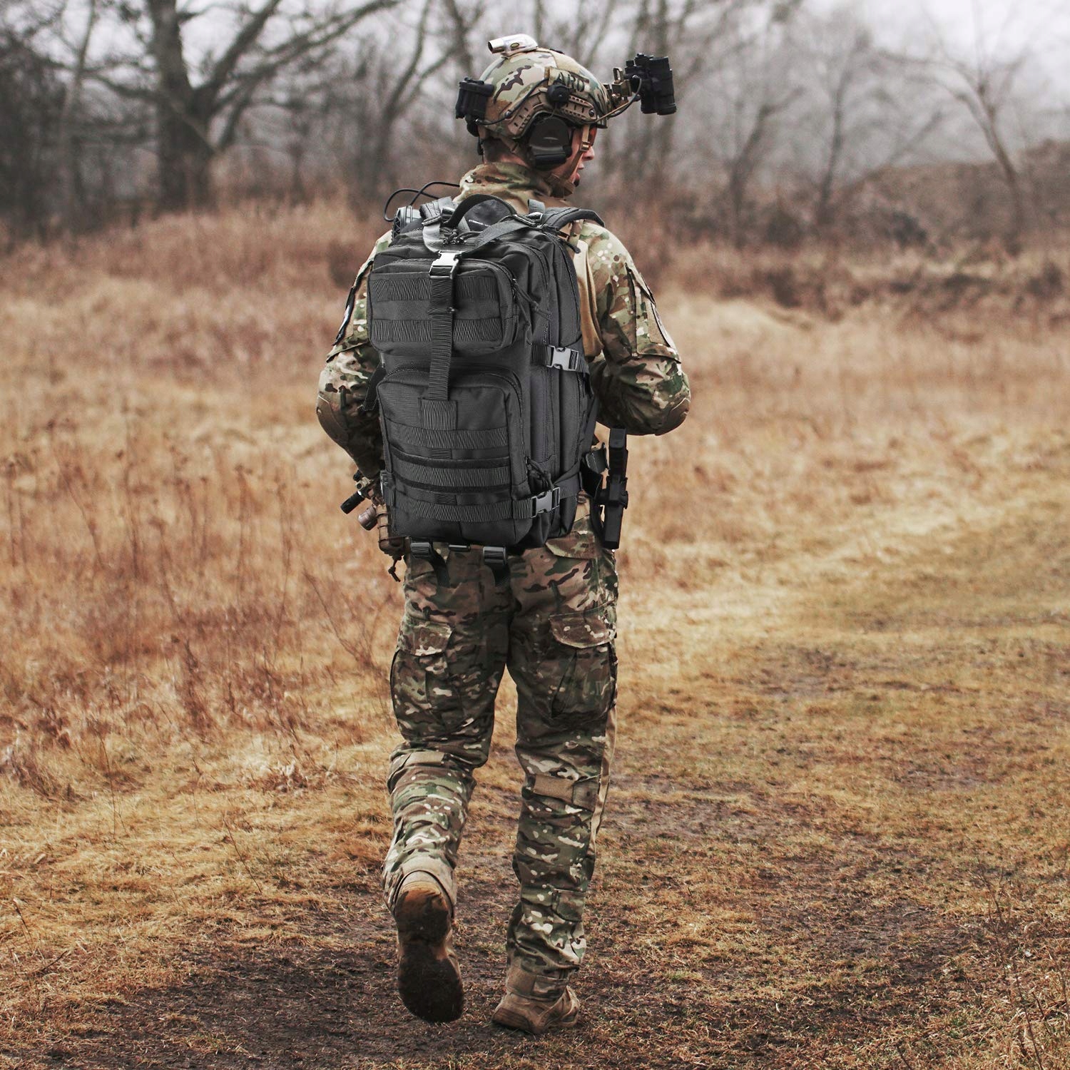 PROCASE Plecak Taktyczny 35L Molle Wojskowy Na Wędrówki i Camping — miniatura 7