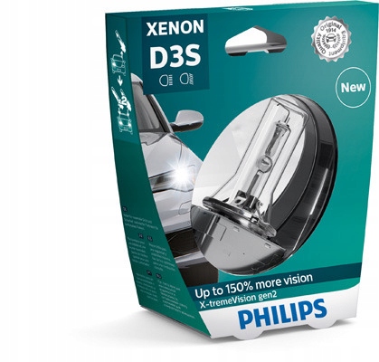 Philips D3S (plynová výbojka) 35 W 42403XV2S1