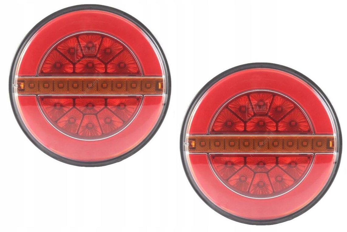 LAMPA TYLNA ZESPOLONA LED NEON LED RING OKRĄGŁA