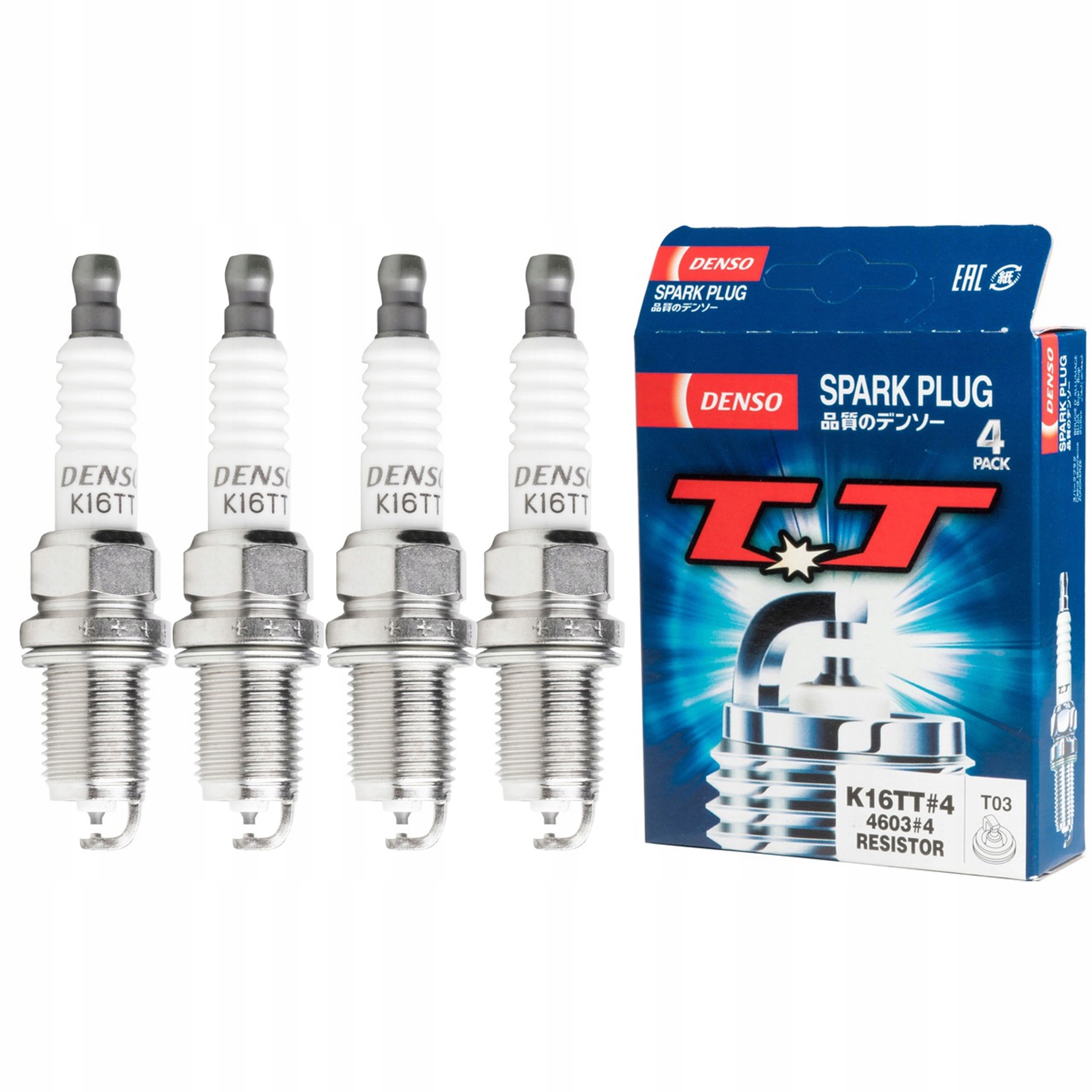 

Świeca Zapłonowa K16TT Denso Lpg Benzyna 4 Szt