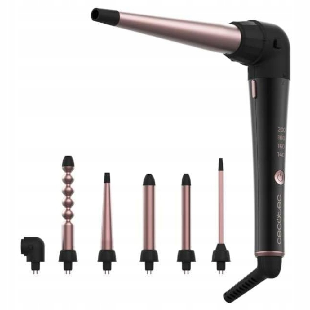 Kulma na vlasy Cecotec, 0969, SurfCare MultiWaves, 5 různých hlav, hlava s