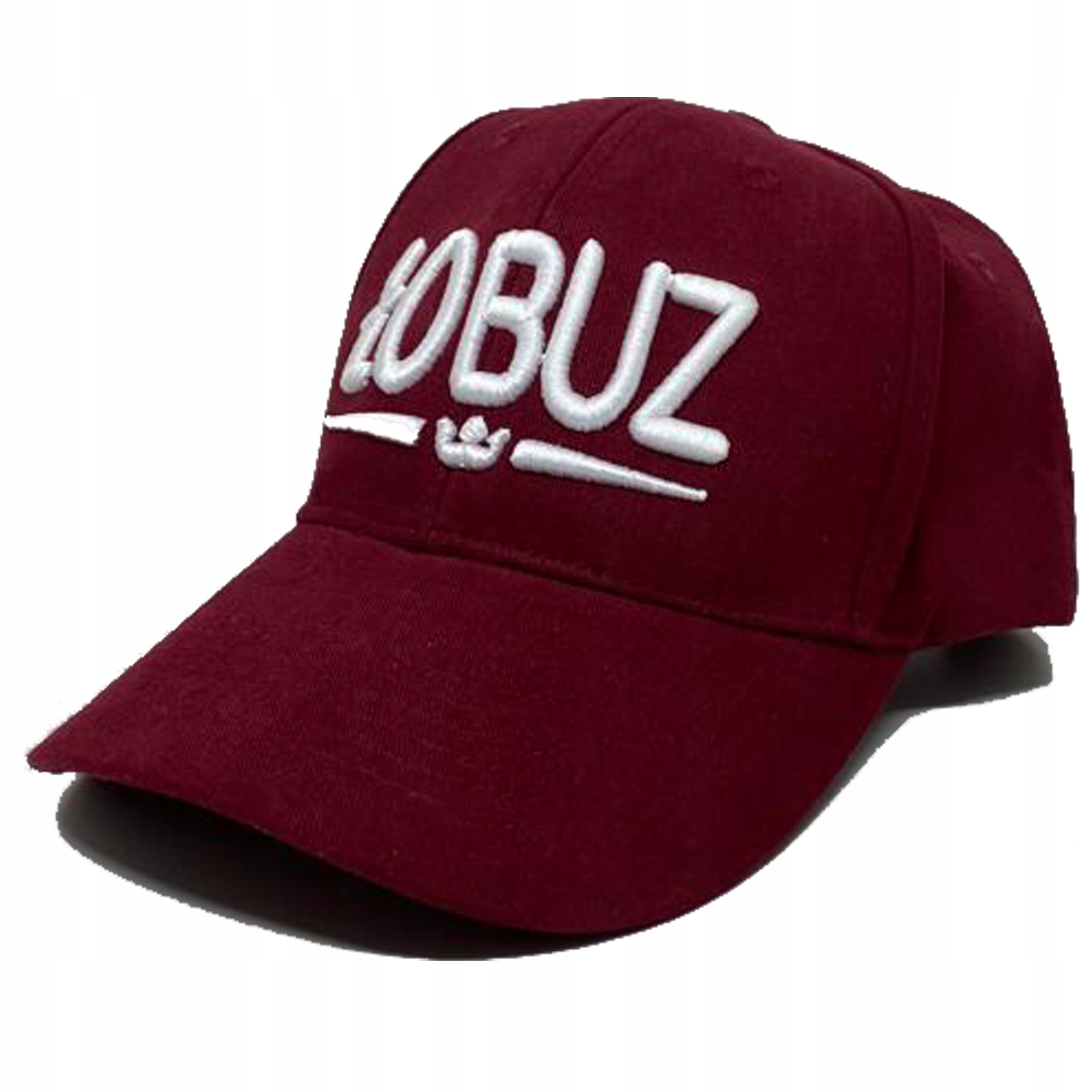 

Czapka z daszkiem Łobuz haft 3D męska kolory bordo
