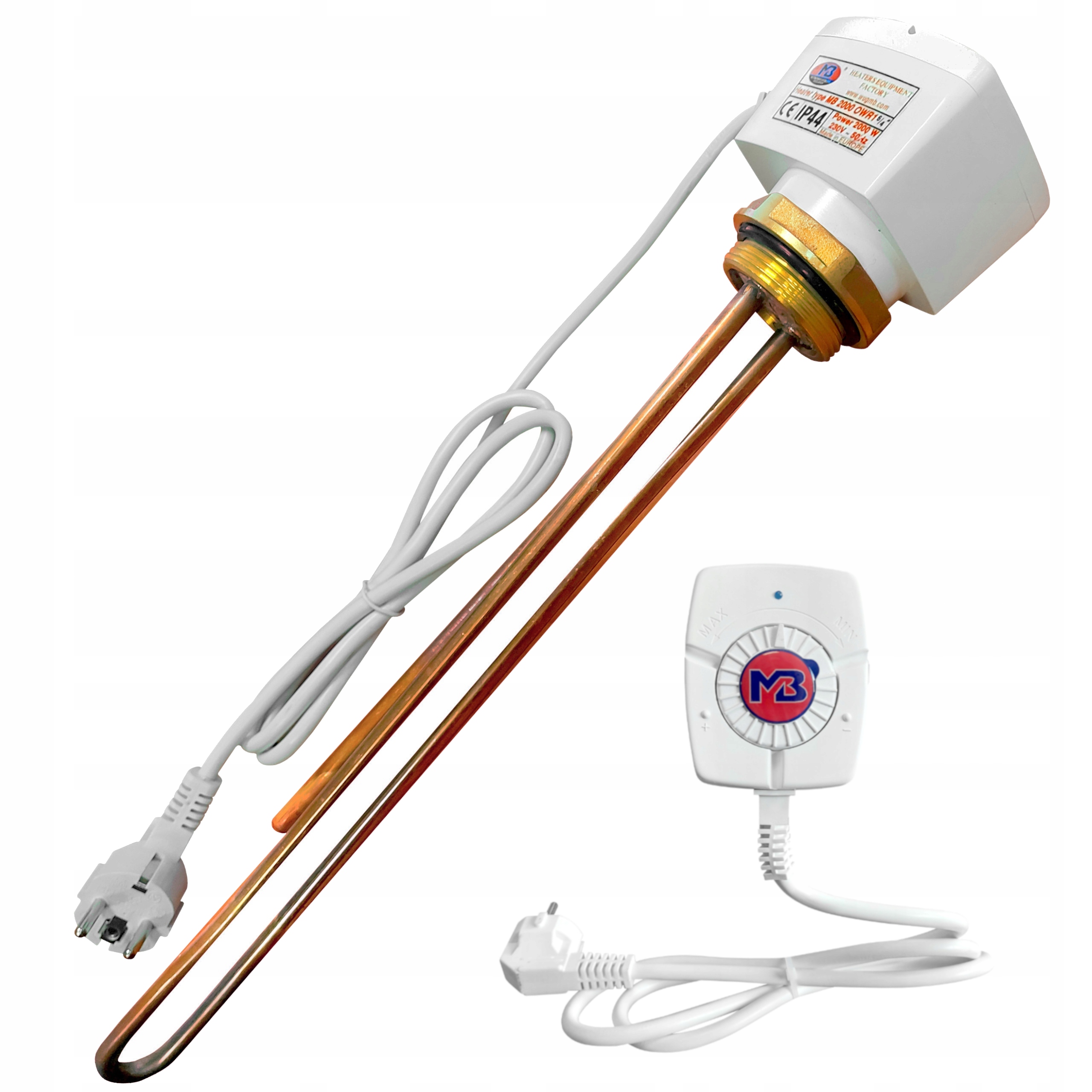 WUG MB GRZAŁKA Z TERMOSTATEM 2kW 2000W 5/4" DN32 DO BOJLERA MIEDZIANA 230V Kod producenta OWR1