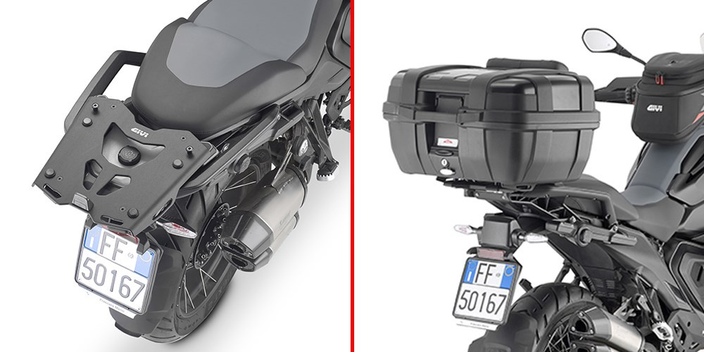 Givi Rám Centrálneho Kufra S Hliníkovou Monokey Doskou Bmw R1300GS (24)
