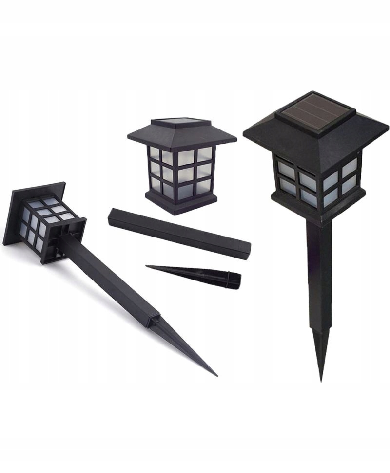 

Lampka ogrodowa Solarna Retro wbijana latarenka