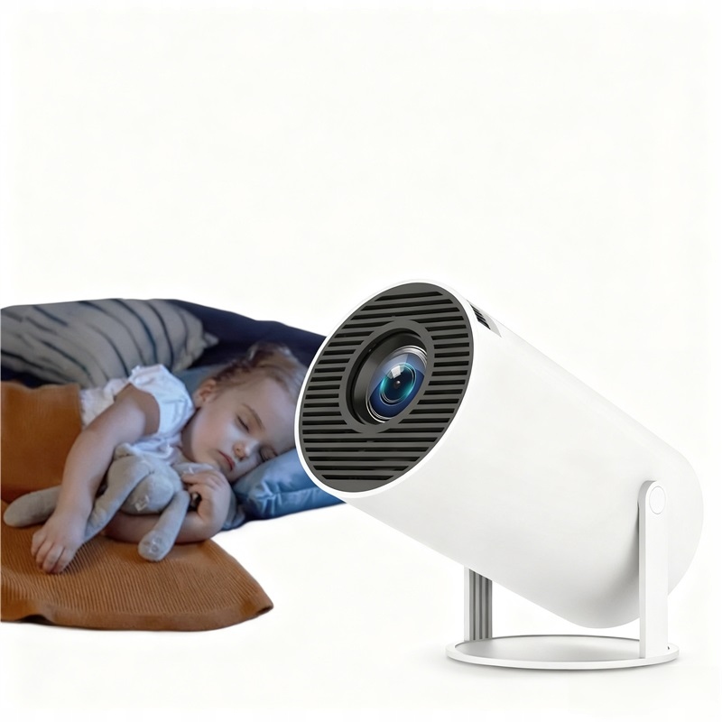 HY300 Pro Inteligentní projektor Android 2025 Nová verze 4K WiFi Přenosný