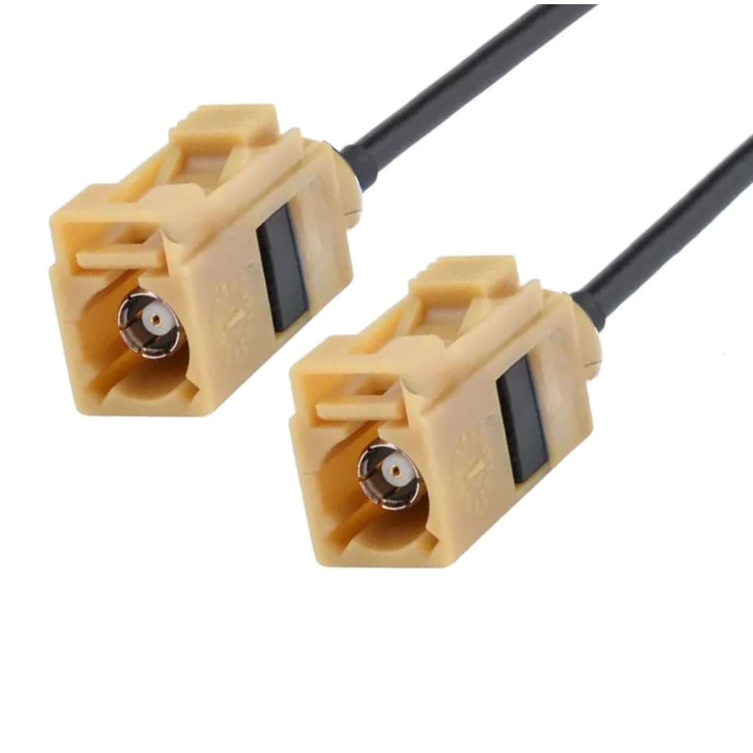 Pigtail Fakra K zásuvka Fakra K zásuvka RG174 5 m