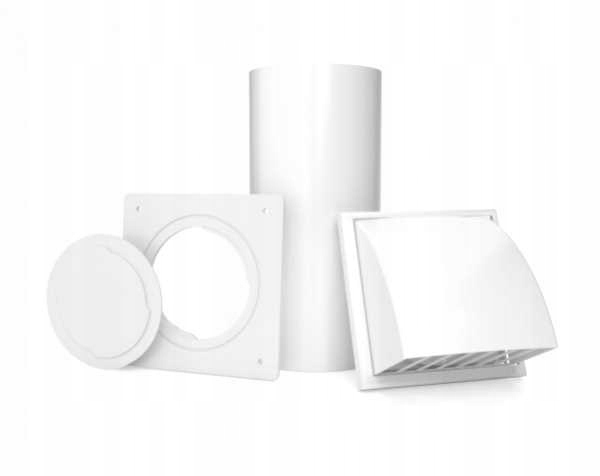 Instalační Sada Trubky Pro Klimatizaci 13 CM S Výkonnou Zpětnou Klapkou