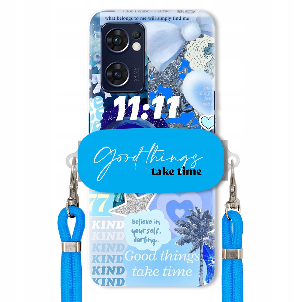 Puzdro pre Oppo Find X5 Lite Držiak Crossbody vodítko Good Things na dovolenku