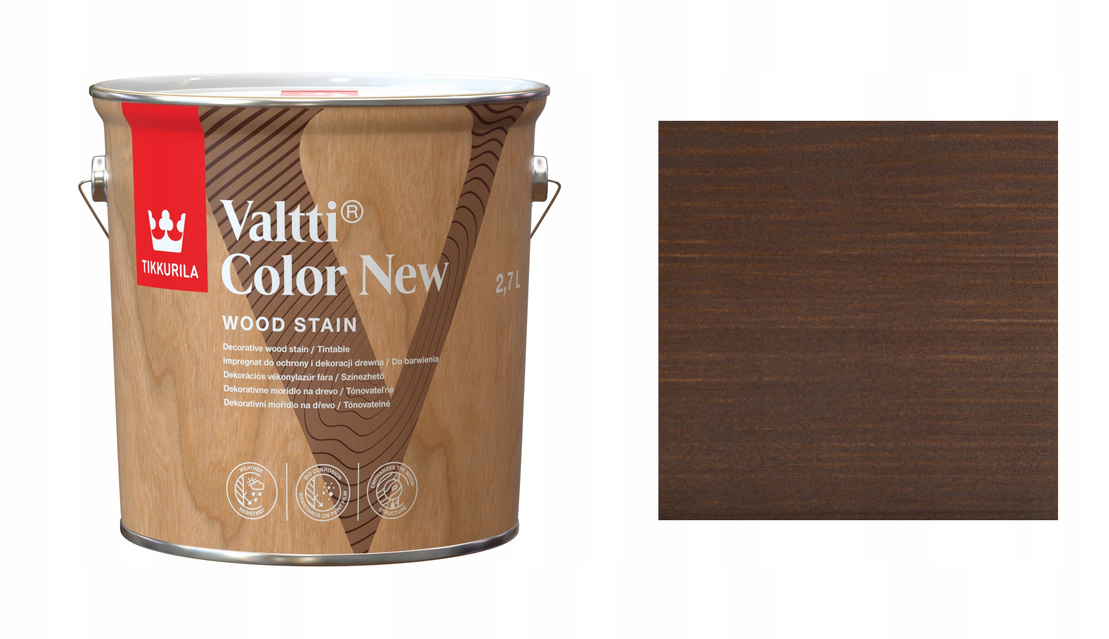 Tikkurila Valtti Color New 2,7L 5074 Karhu Impregnat Ochronny
