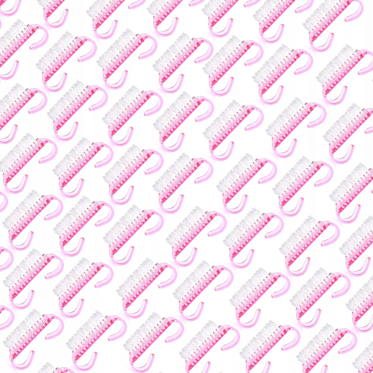 

100x Szczoteczka do paznokci manicure pyłu z rąk