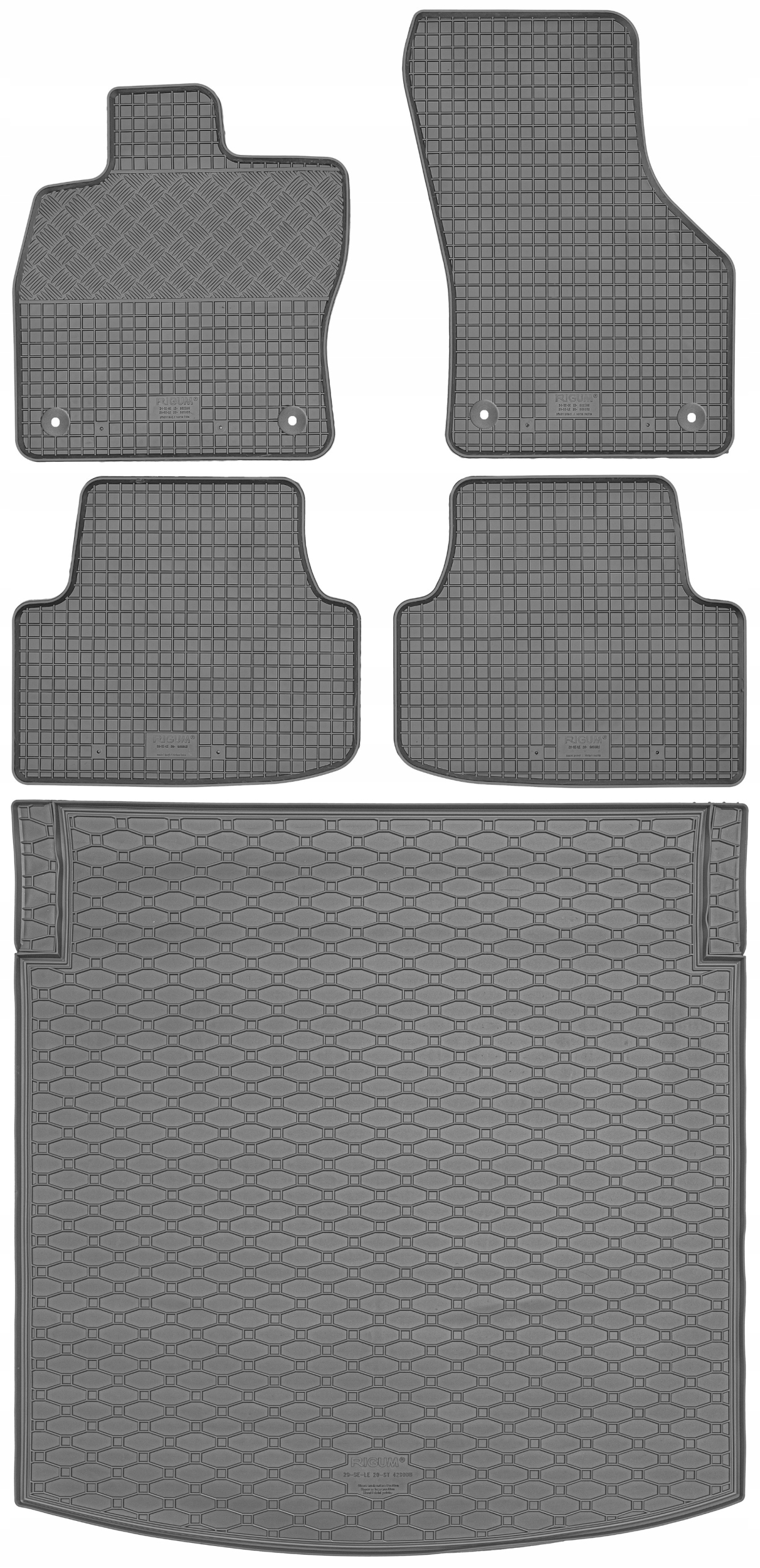 Seat Leon IV St Kombi od roku 03.2020 Sada Koberce batožinový priestor