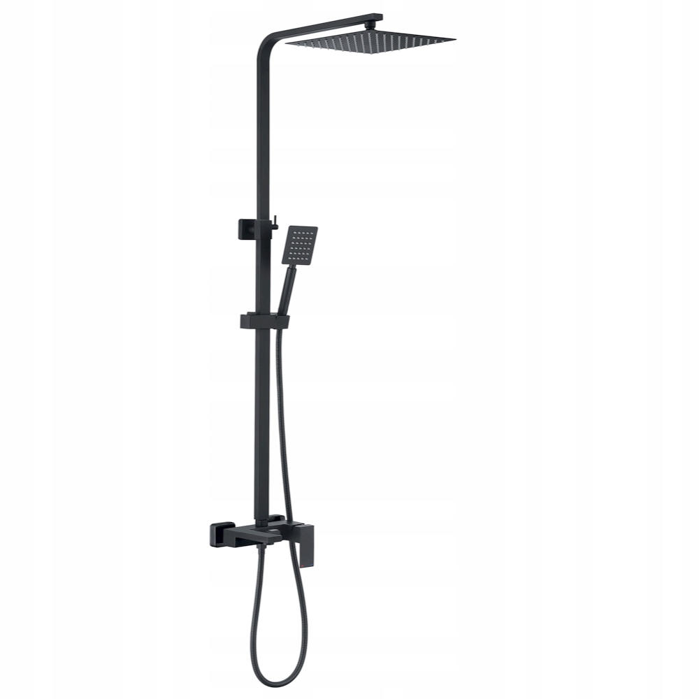 Dažďová sprcha s vaňovou batériou Wezer PRO16B-02-BLACK