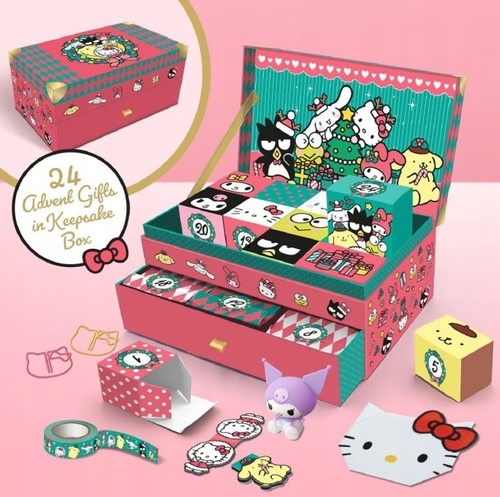 Adventný kalendár Hello Kitty Keepsake Box 2025