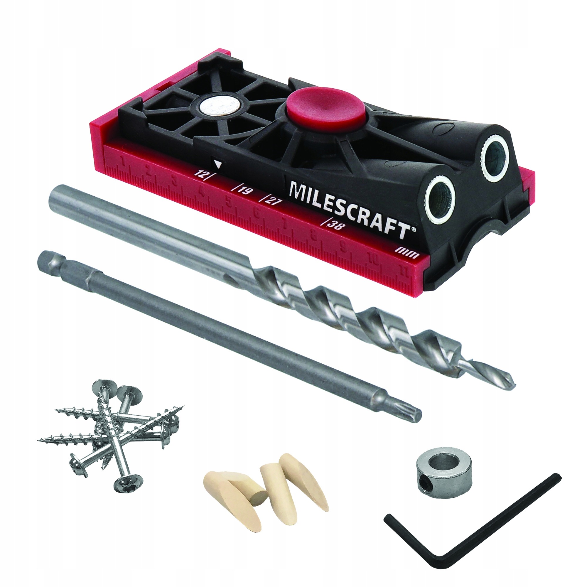 Zestaw do połączeń kieszeniowych PocketJig200ST Milescraft