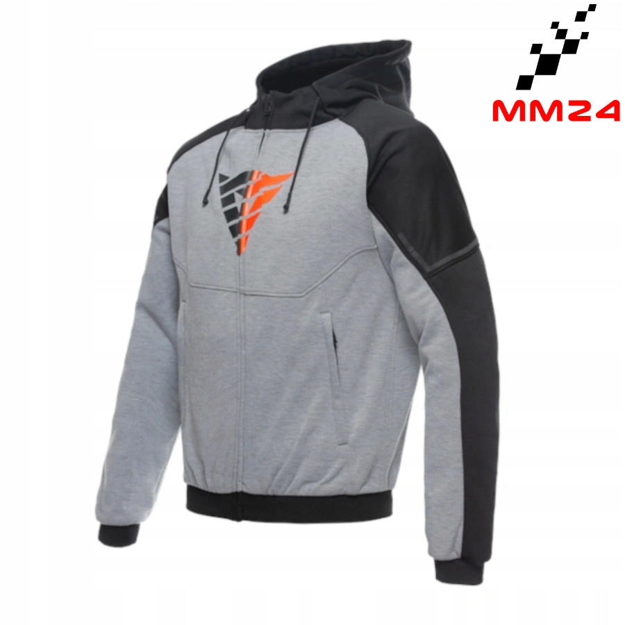 Motocyklová Mikina Dainese Daemon-x Safety Hoodie Chrániče Grey Veľ. 46