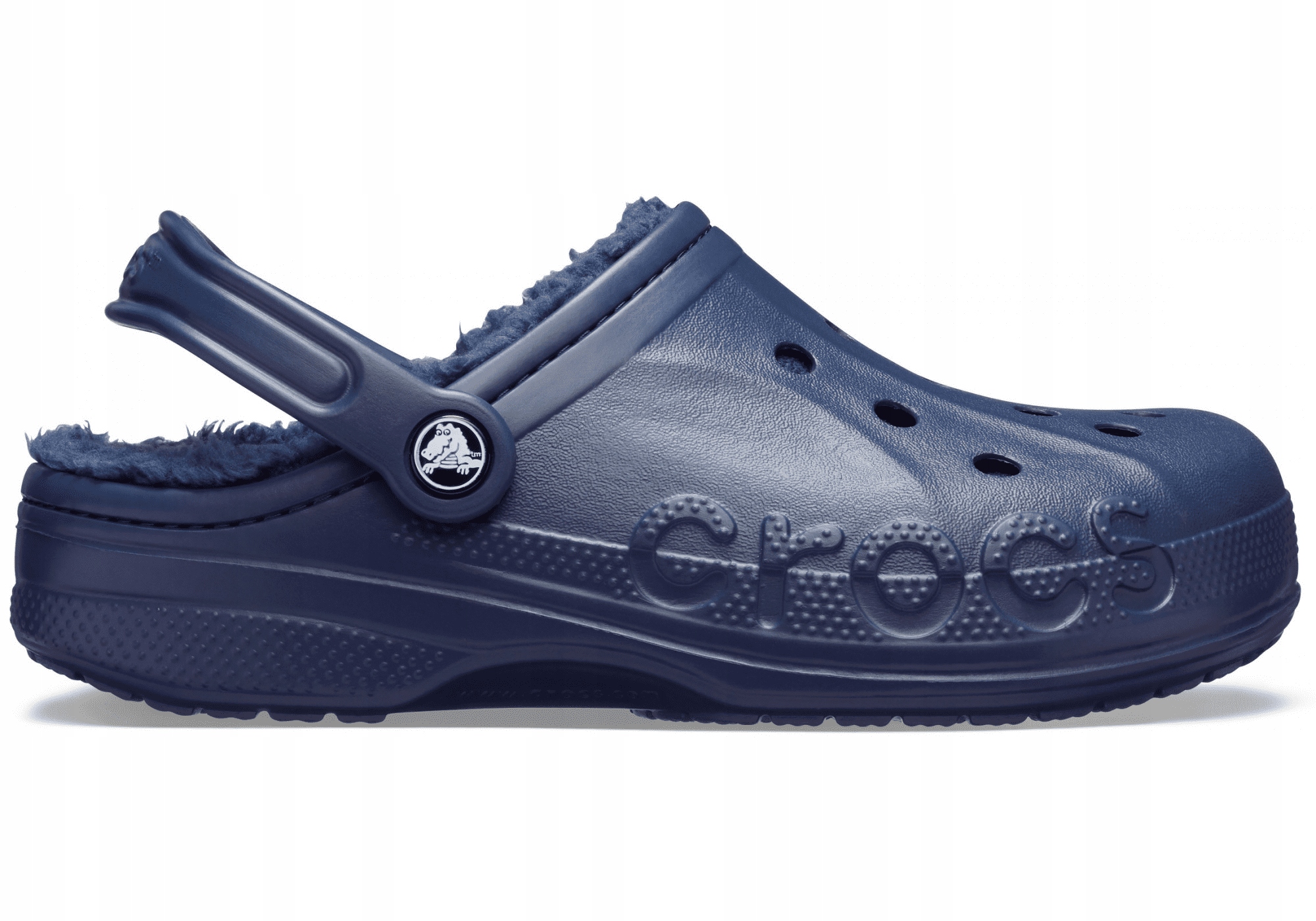 Nazouváky Crocs Baya Lined Clog M7/W9 39,5 Navy