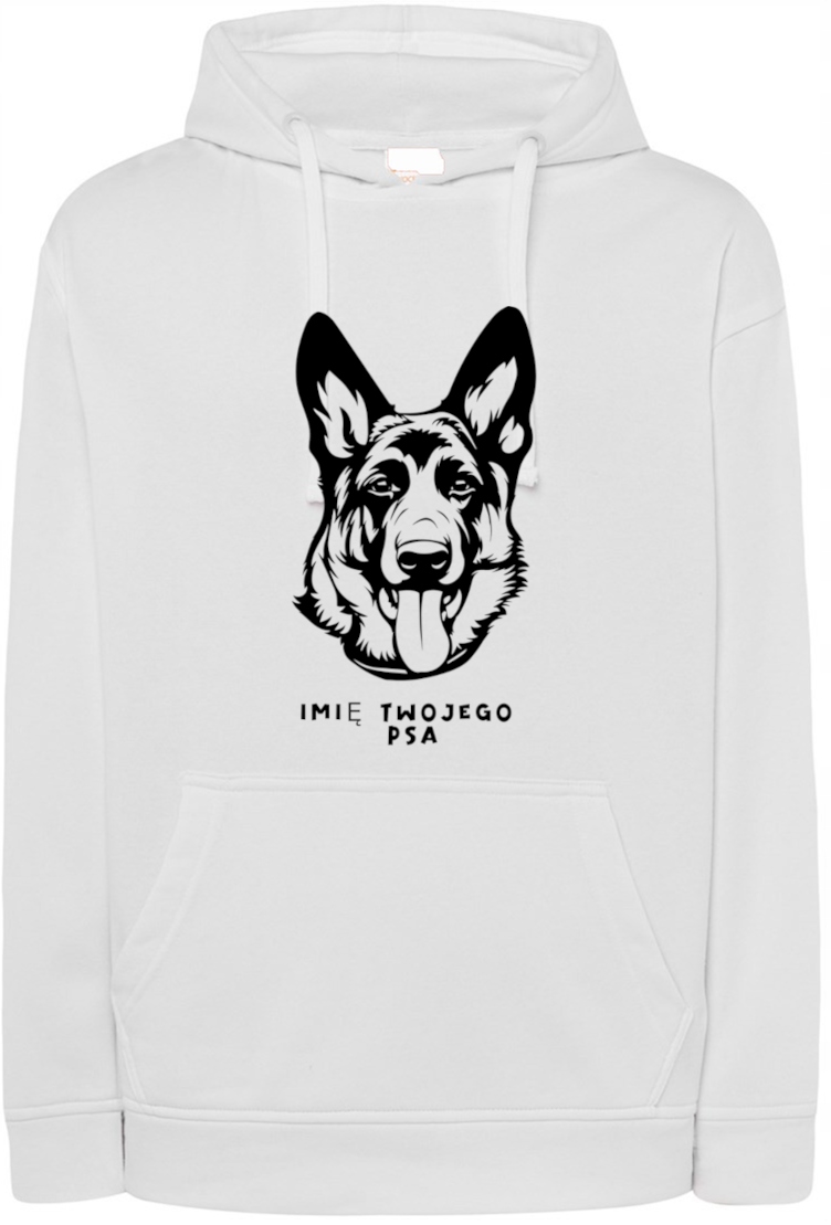 Mikina s potiskem Ovčáček+Jméno vašeho psa vel. 3XL