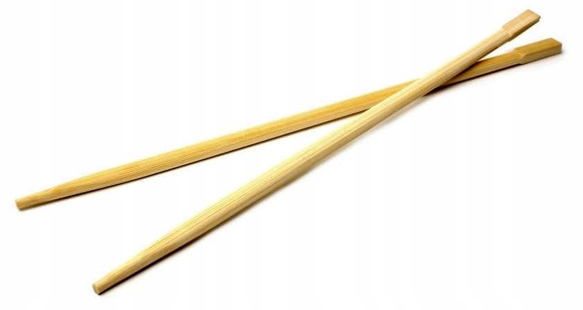 Azjatyckie Pałeczki Bambusowe Jednorazowe Do Sushi 21cm 10 Par w Kopertkach Marka ProOrient