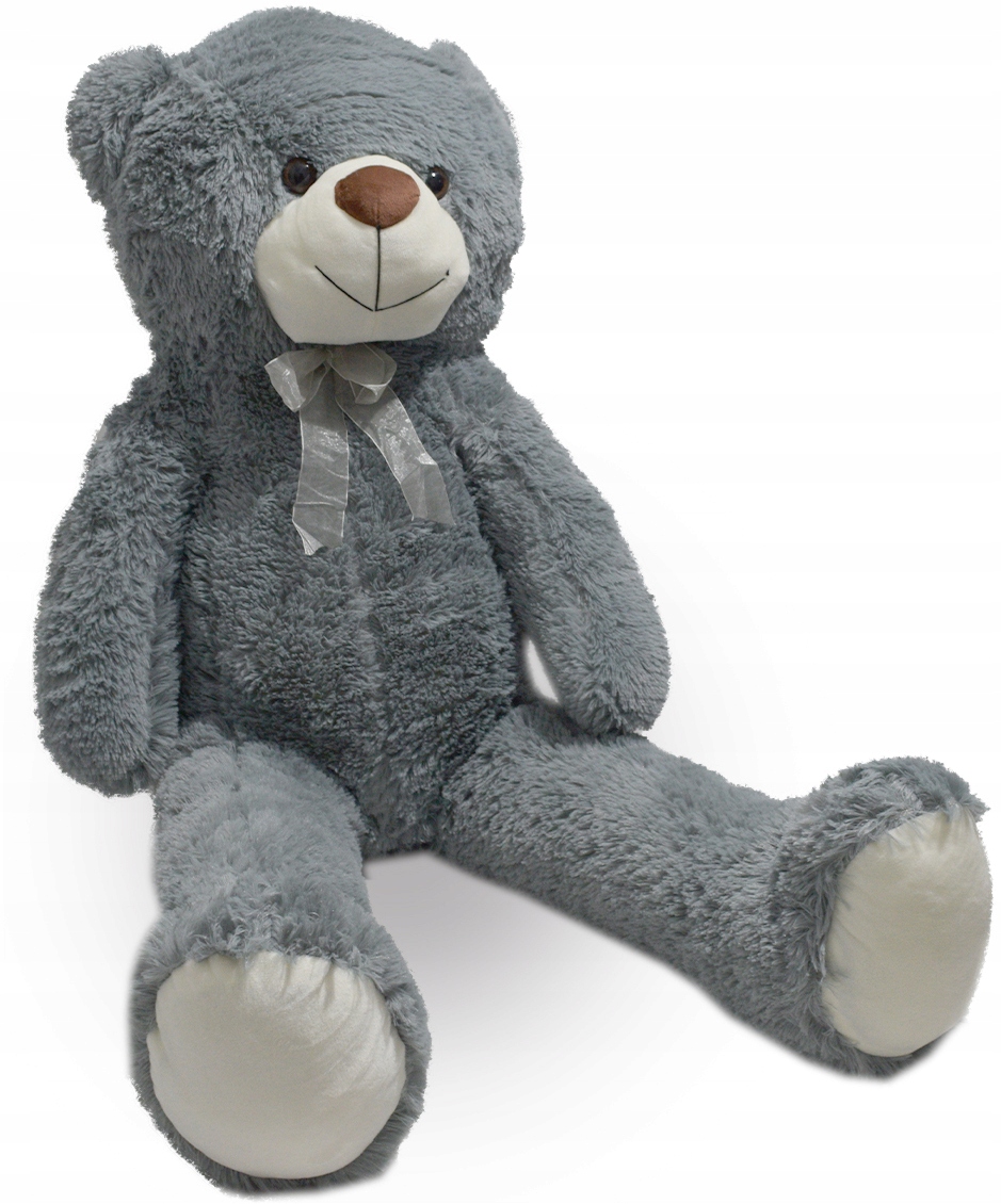 DUŻY PLUSZOWY MIŚ, PLUSZAK GIGANT 110CM SUPER MIŚ