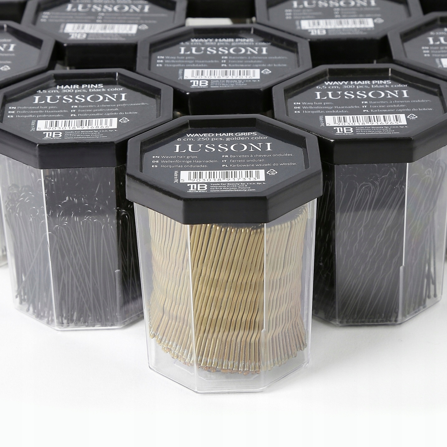 Lustro Lussoni Ø 29 cm Fryzjerstwo Rodzaj z uchwytem