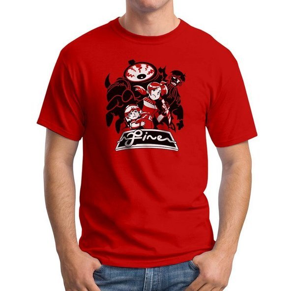 

Koszulka T-Shirt Claire Fine Re Red XL