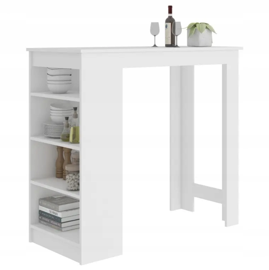 Barový stůl Clp pod barová židle 115x50 cm bílý Akd