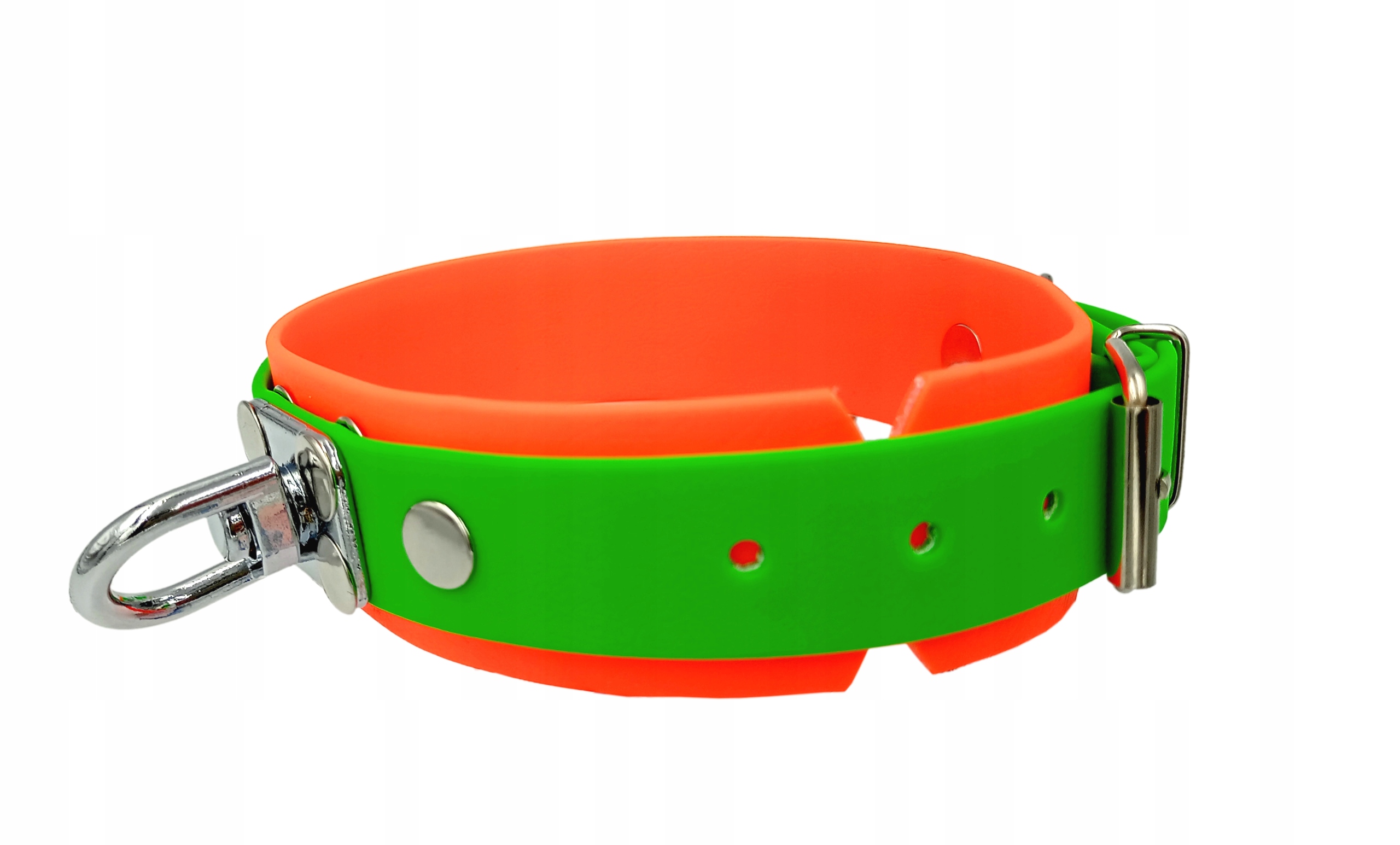 Levně Tropický obojek BioThane 38 mm 38-52 cm voděodolný