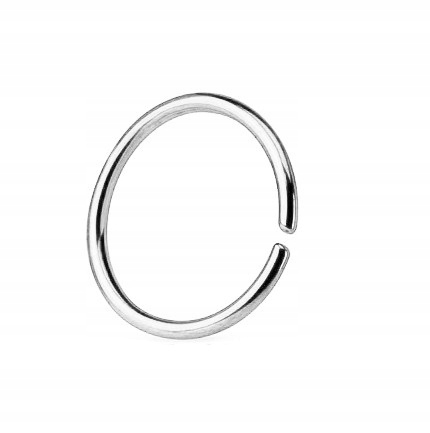 

Kolczyk Continuous kółko CON-004 1,2/8 Srebrny