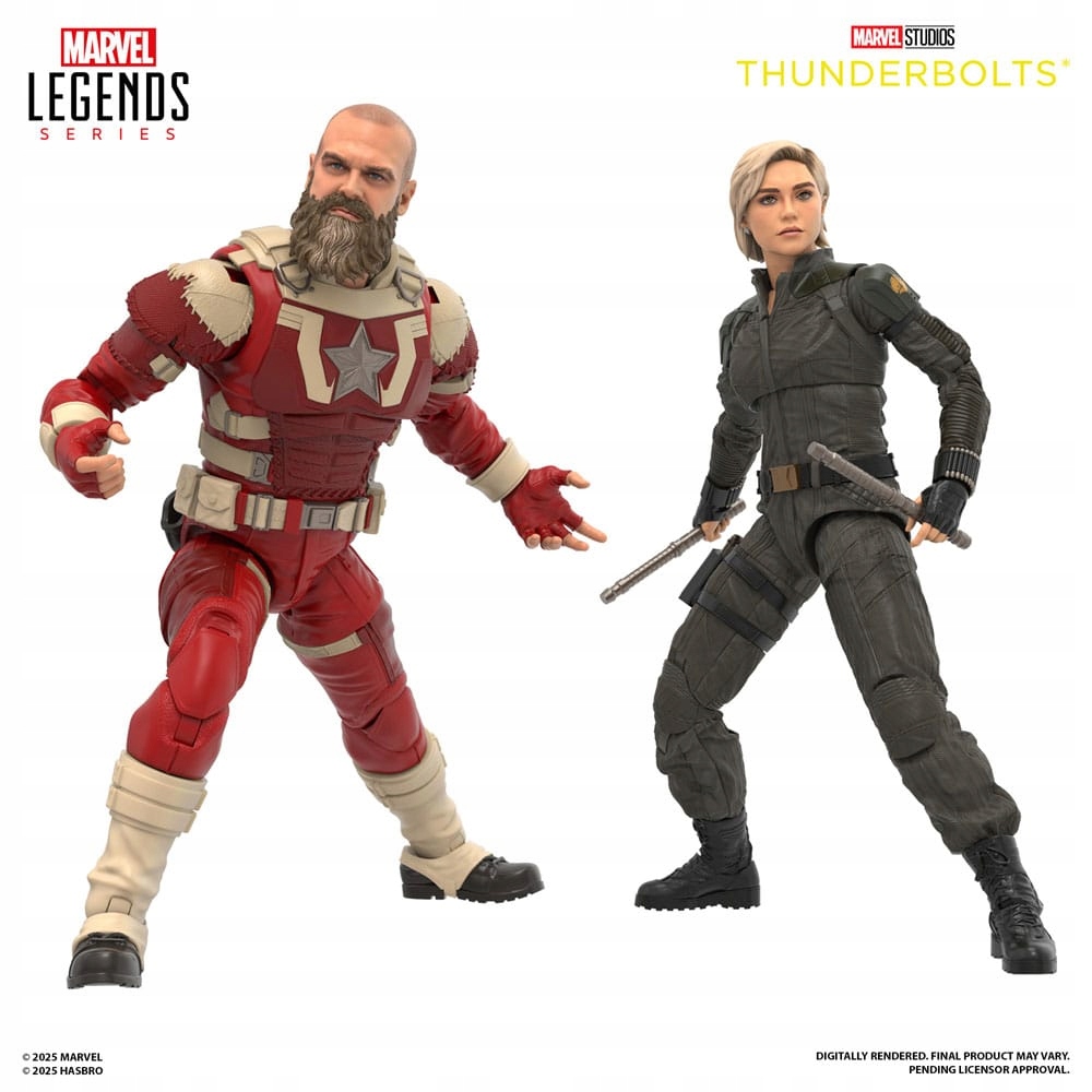 Akční figurky Marvel Legends Thunderbolts 2-pack Yelena Belova & Red Guardian