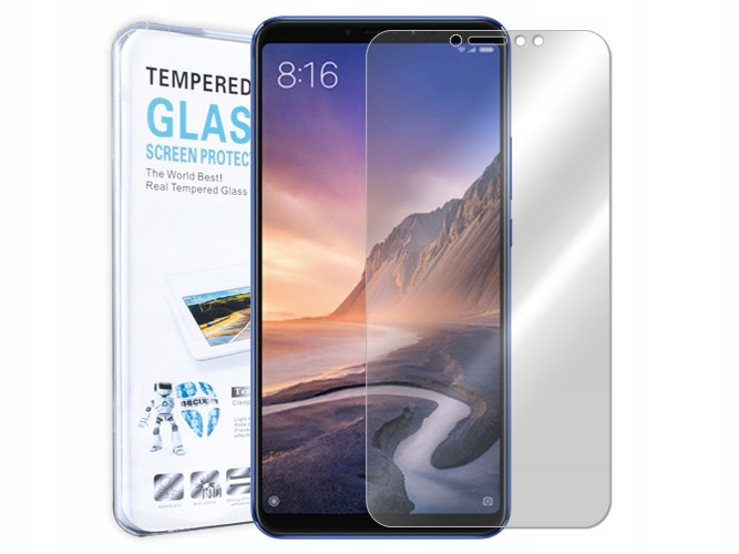 

Szkło Hartowane 9H Do Xiaomi Mimax 3 MI Max 3