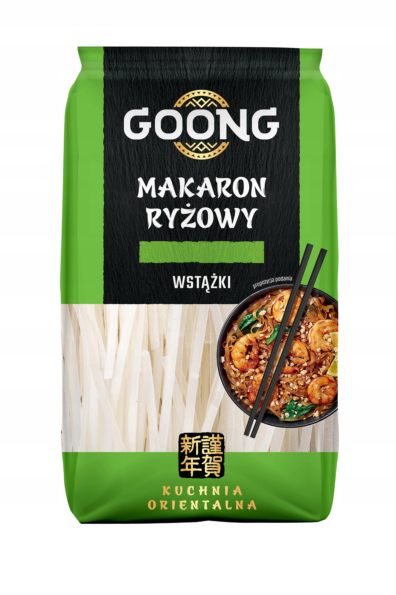 

Goong Makaron Ryżowy wstążki 200 g