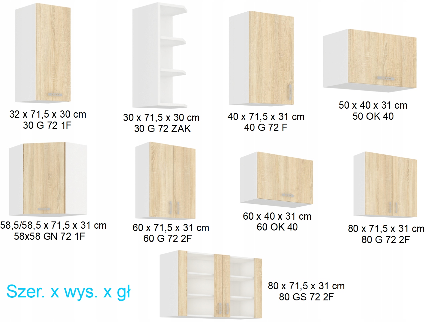 Szafka kuchenna ANA pod zlewozmywak Marka inna