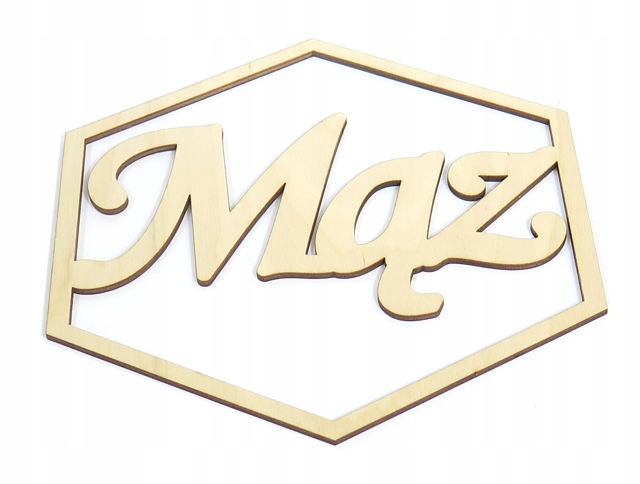 

Geometryczny Dekor Ozdoba Sześciokąt Mąż 30cm TK71