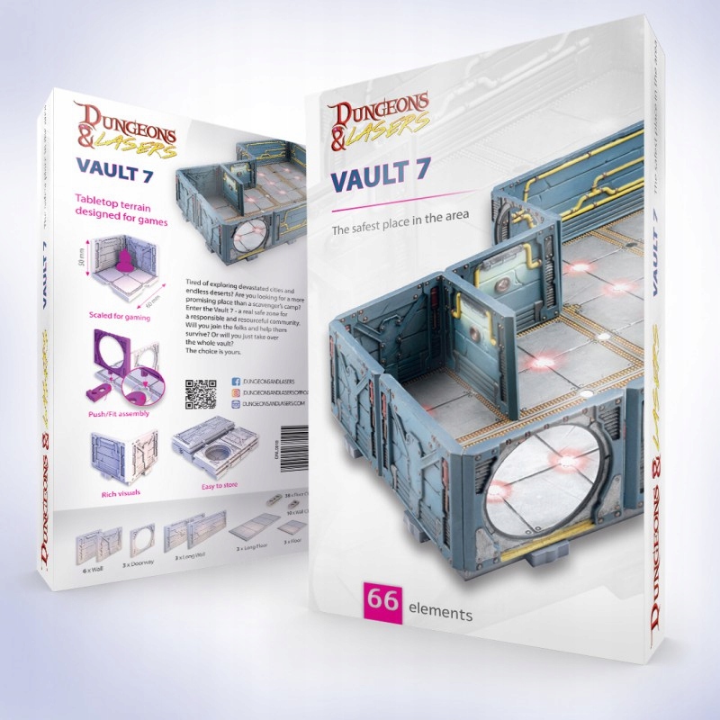 Vault 7 tereny do gier bitewnych i RPG System Inne systemy