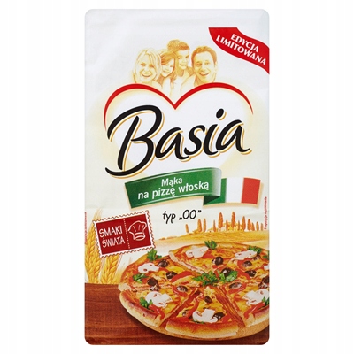 Levně Pšeničná mouka na italskou pizzu typ 00 Basia 10 x 1 kg